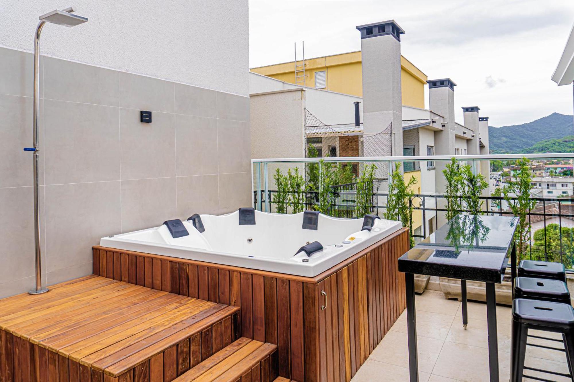 Cobertura Premium Hidro 3Quartos 2Vagas Ubatuba Eksteriør bilde